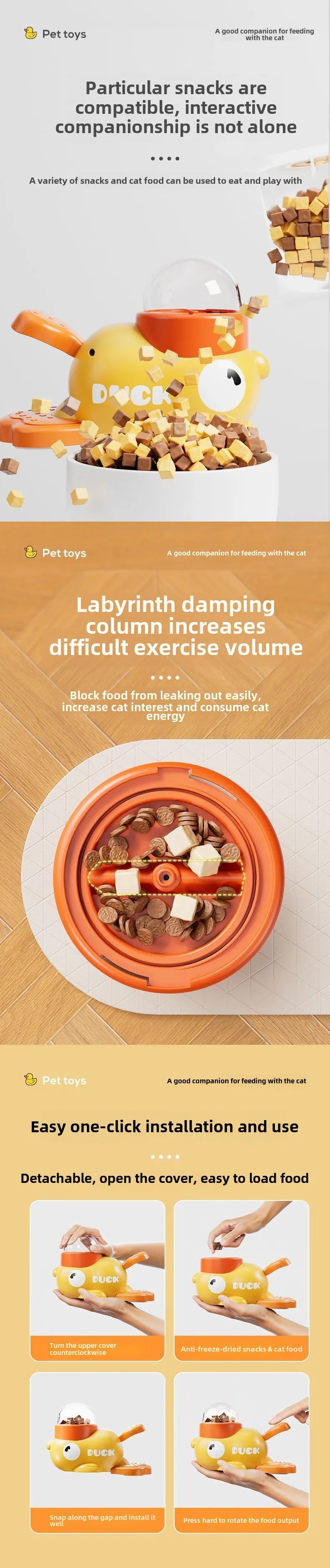 Pet Snack Feeder