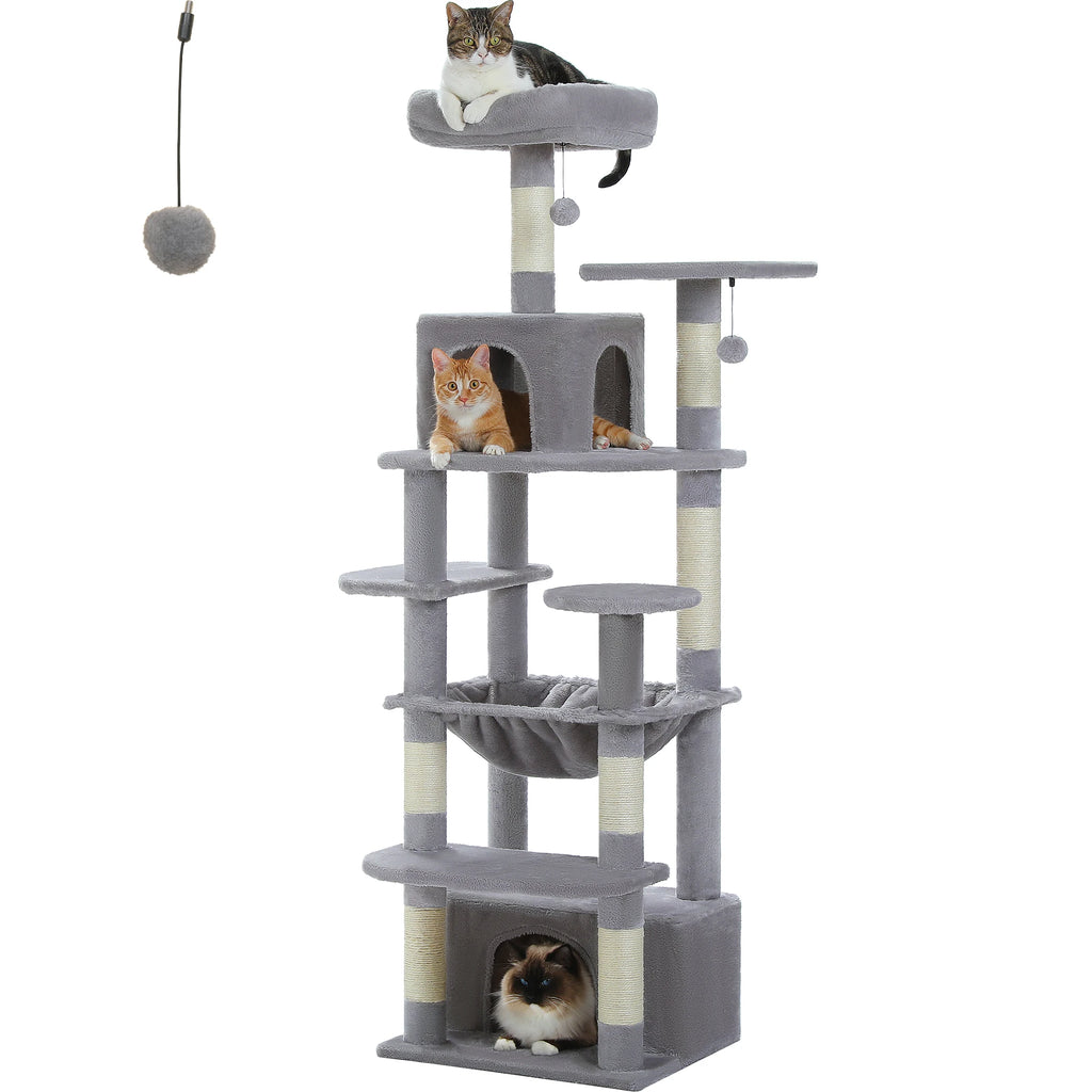 Tall Cat Tree with Scratching Posts
