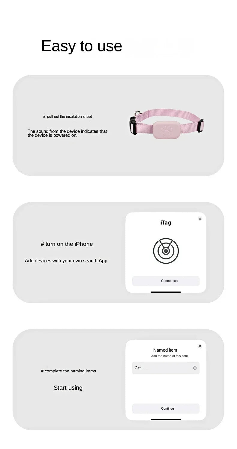 Waterproof GPS Collar