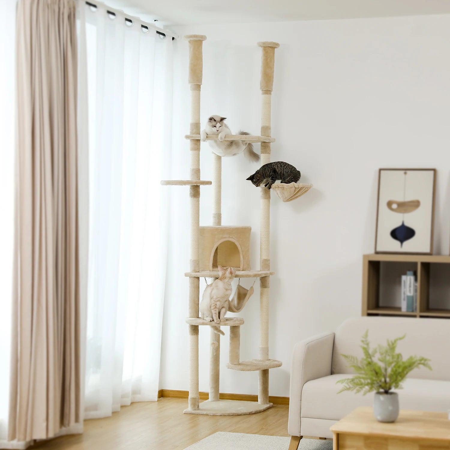 Floor to Ceiling Cat Tree