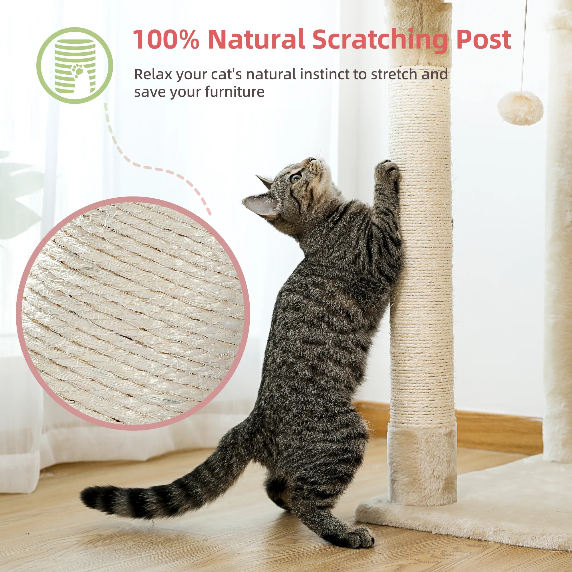 Floor to Ceiling Cat Tree